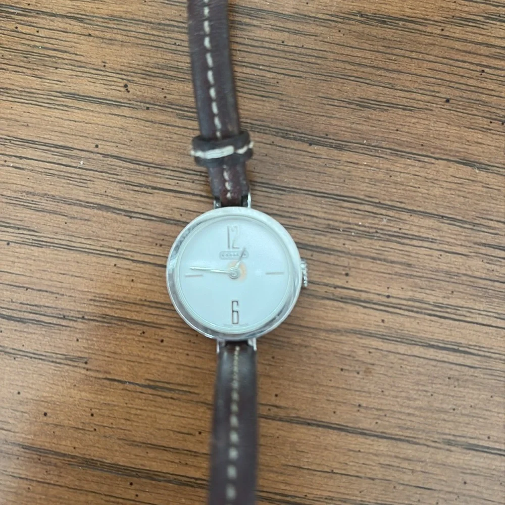 Coach Leather Watch - Picture 3 of 7